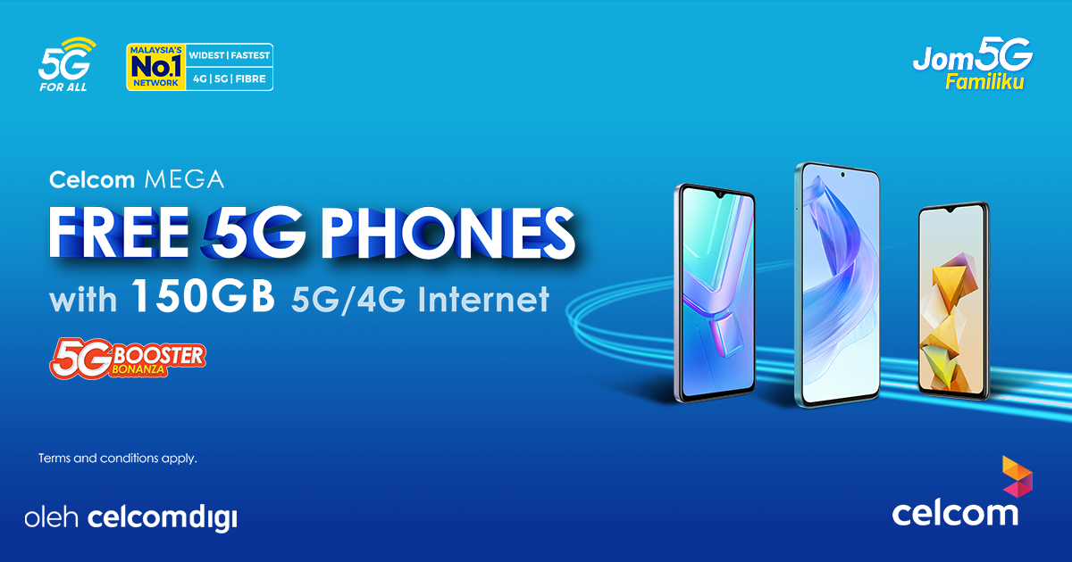 MEGA Free 5G Phones by