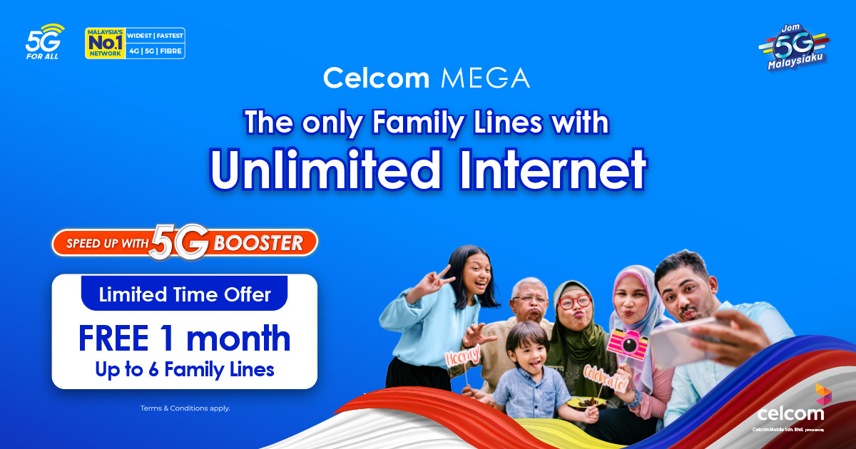 MEGA Family Postpaid Unlimited