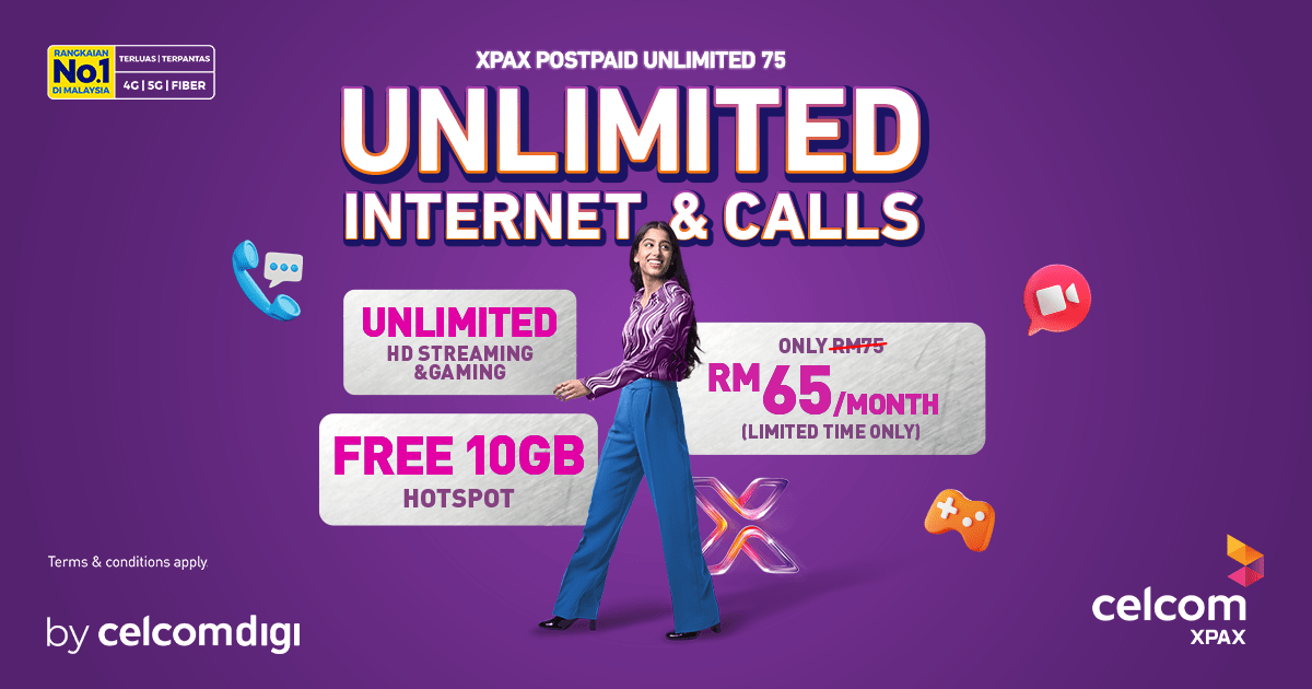 Get FREE 5G Phones with XPAX Postpaid Plan